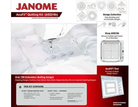 AcuFil Quilting Kit - Janome