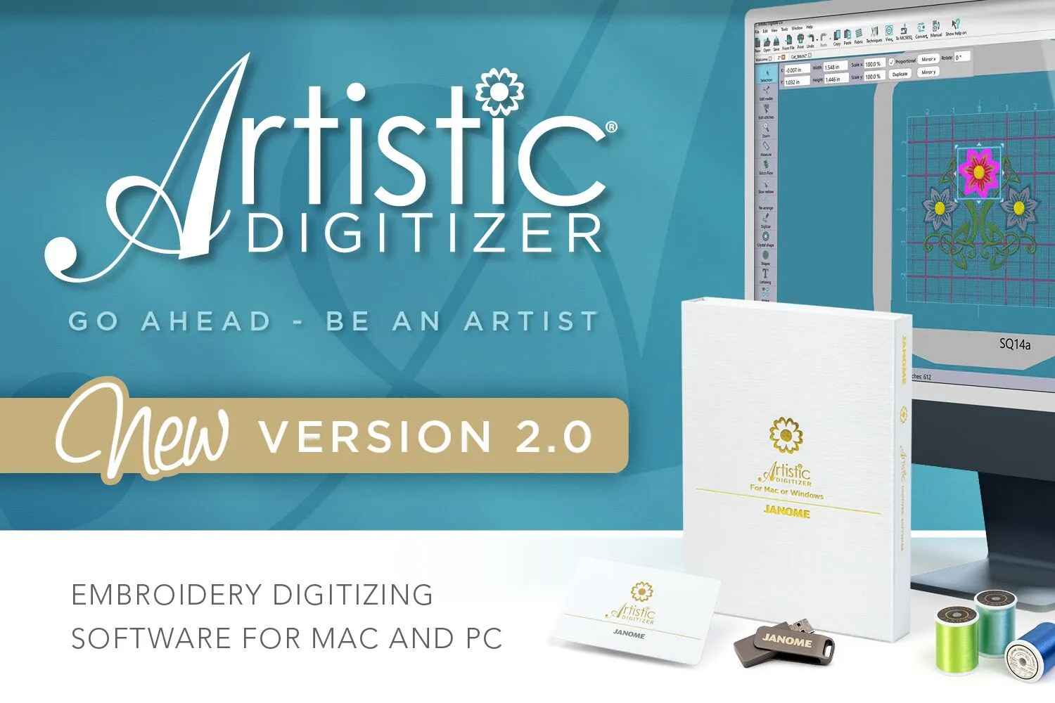 Artistic Digitizer V2 - Janome