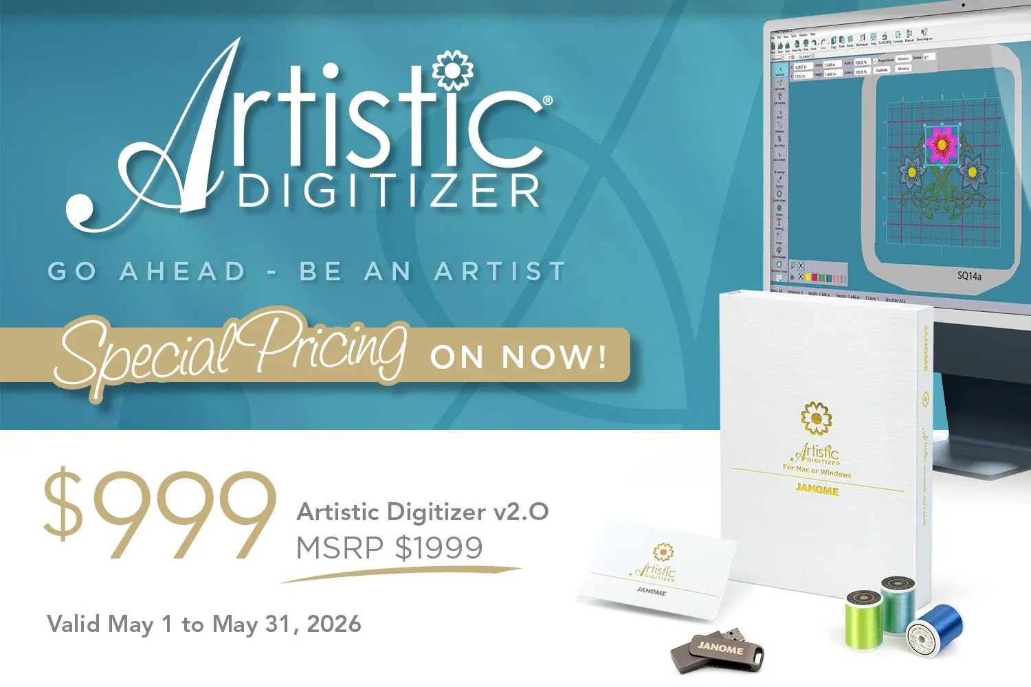 Artistic Digitizer V2 - Janome