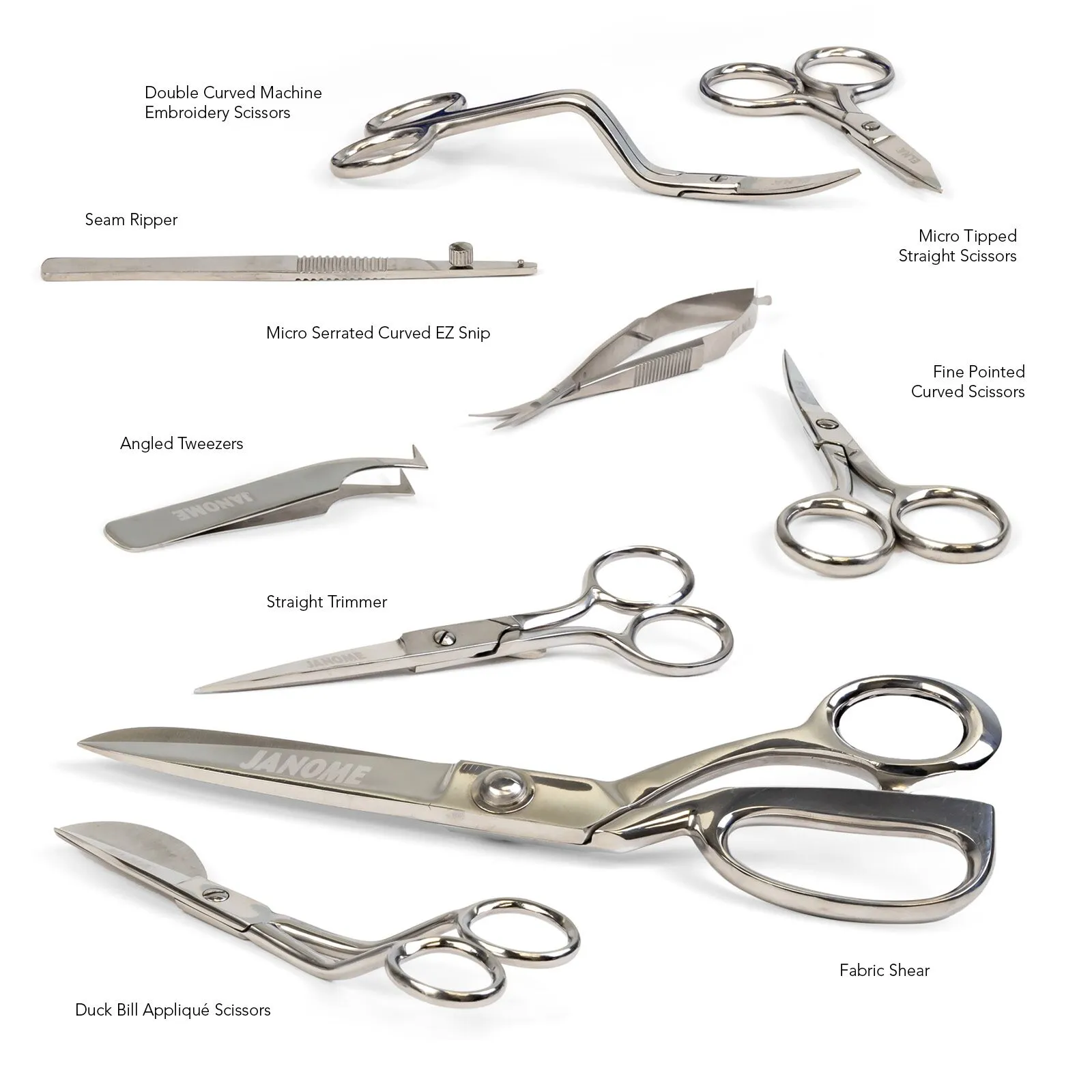 Scissor Set (9 pc) - Janome