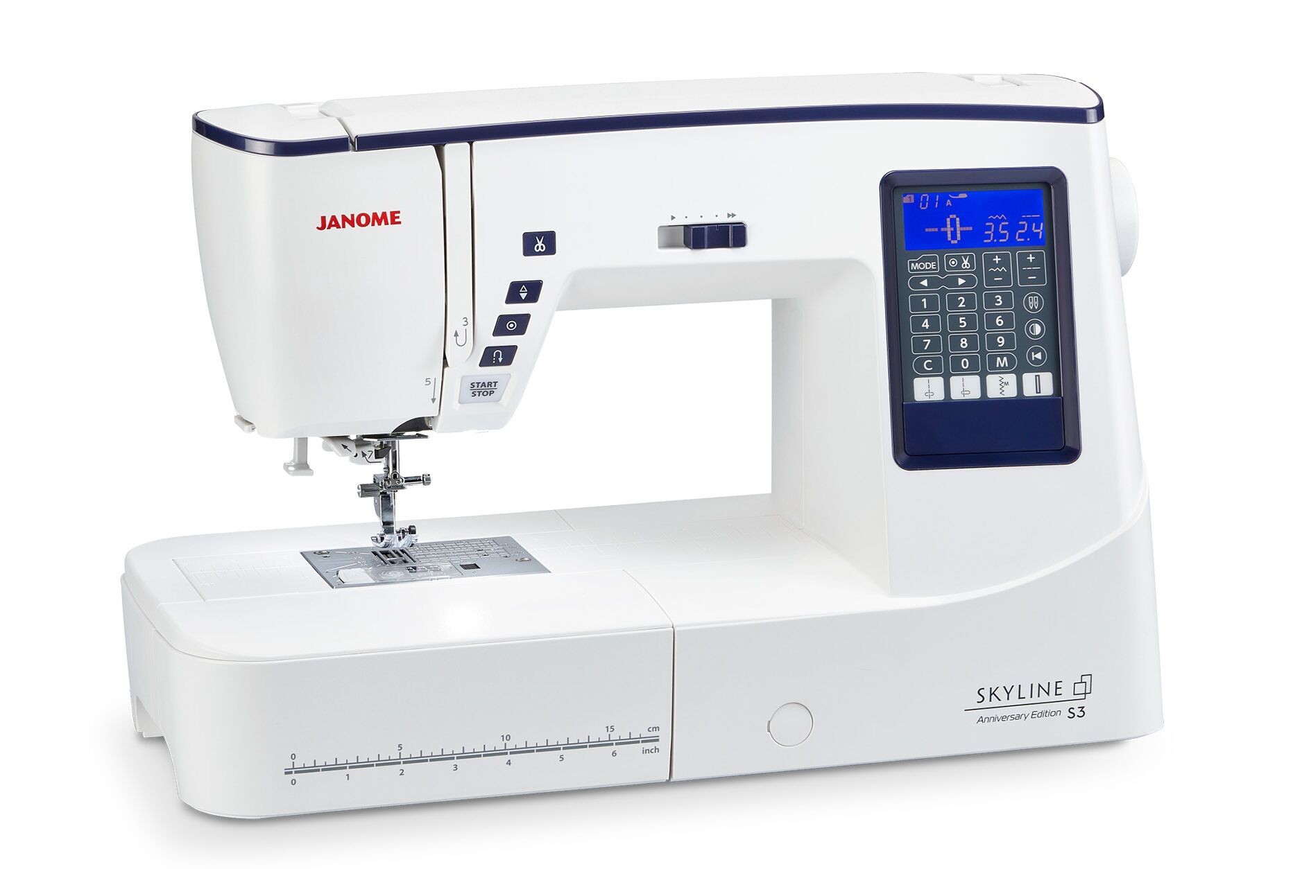 シアン　ストーミー Skyline S3 Anniversary Edition - Janome