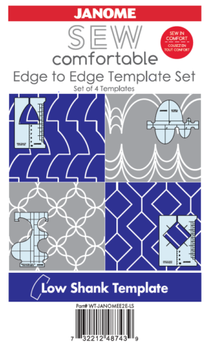 Edge to Edge Ruler Template Set - Low Shank
