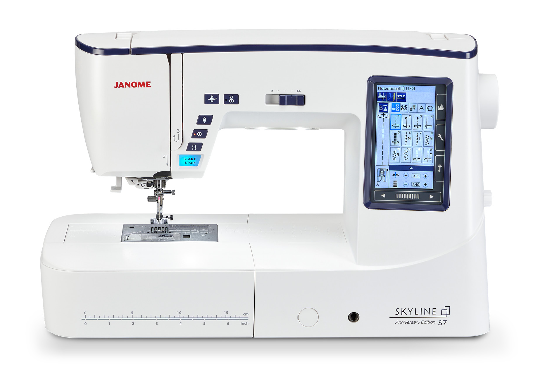 YA−MAN STA-205L BLUE Skyline S7 Anniversary Edition - Janome