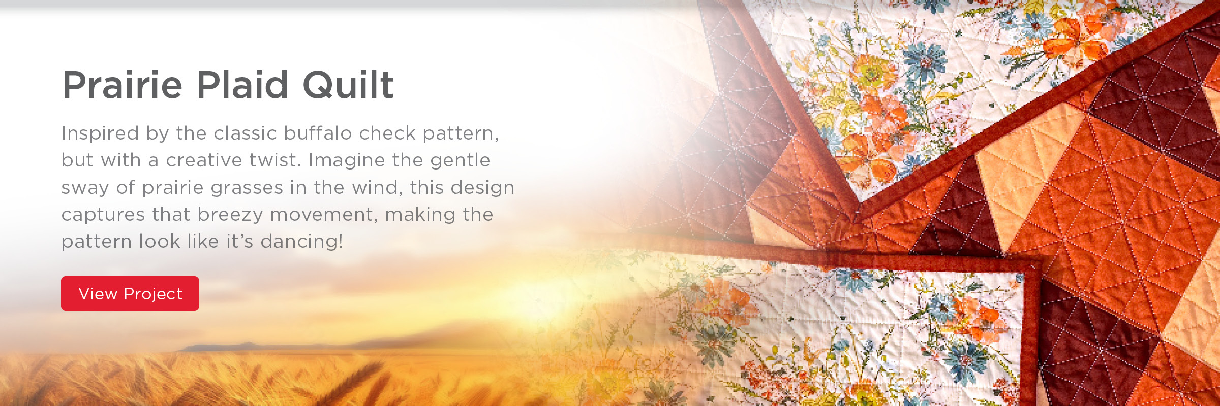 Janome Prairie Plaid Quilt